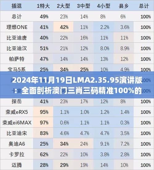 2024年11月19日LMA2.35.95演講版：全面剖析澳門三肖三碼精準(zhǔn)100%的背景與意義及實(shí)戰(zhàn)經(jīng)驗(yàn)