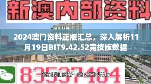 2024澳門資料正版匯總，深入解析11月19日BIT9.42.52競(jìng)技版數(shù)據(jù)