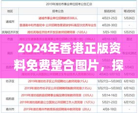 2024年香港正版資料免費(fèi)整合圖片，探索歷史上的11月19日專家解讀與解析指南_BSX7.13.29套件版