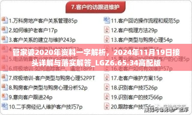 管家婆2020年資料一字解析，2024年11月19日接頭詳解與落實解答_LGZ6.65.34高配版