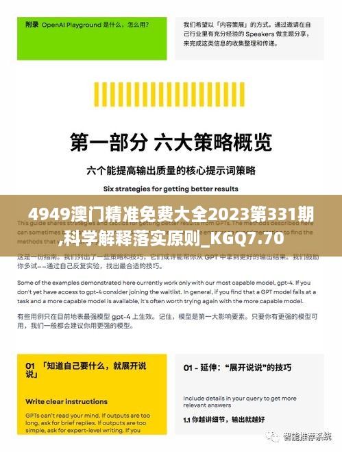 4949澳門精準(zhǔn)免費大全2023第331期,科學(xué)解釋落實原則_KGQ7.70