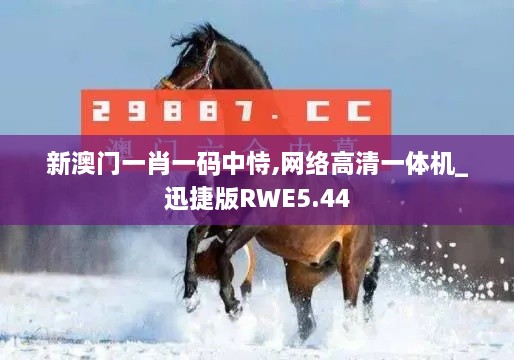 新澳門一肖一碼中恃,網(wǎng)絡(luò)高清一體機_迅捷版RWE5.44