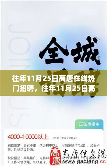 往年11月25日高唐在線招聘盛況與熱門產(chǎn)品全面評(píng)測介紹