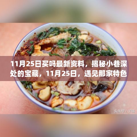 揭秘小巷深處寶藏，特色小店新鮮資訊，11月25日購物指南