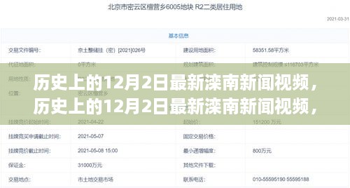 歷史上的12月2日灤南新聞視頻回顧，特性、體驗與競品對比全面解讀