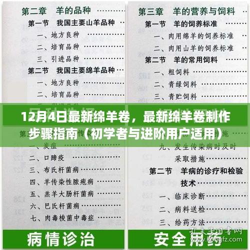 最新綿羊卷制作指南，從初學(xué)者到進(jìn)階用戶(hù)的步驟教程（12月4日更新）