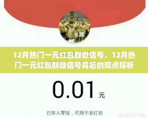 12月熱門一元紅包群微信號解析，觀點(diǎn)背后的深度探析