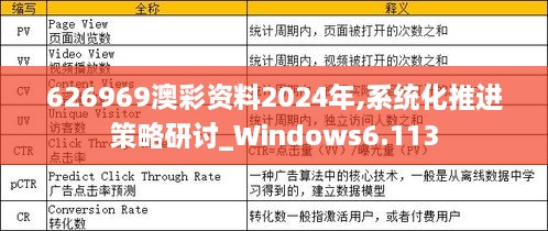 626969澳彩資料2024年,系統(tǒng)化推進策略研討_Windows6.113