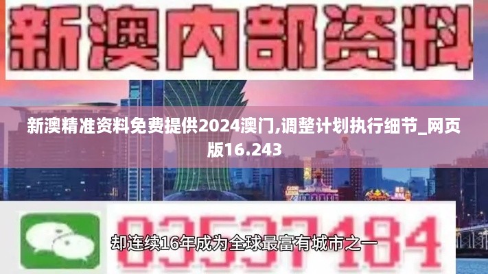 新澳精準(zhǔn)資料免費(fèi)提供2024澳門,調(diào)整計(jì)劃執(zhí)行細(xì)節(jié)_網(wǎng)頁版16.243