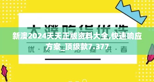 新澳2024天天正版資料大全,快速響應(yīng)方案_頂級款7.377