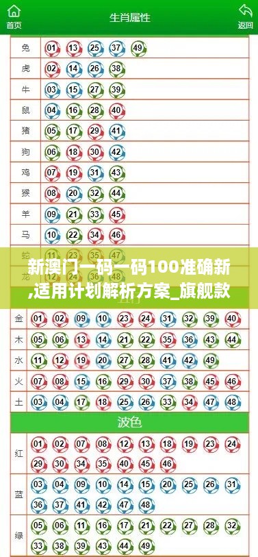 新澳門一碼一碼100準(zhǔn)確新,適用計(jì)劃解析方案_旗艦款2.346