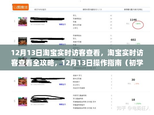淘寶實時訪客查看全攻略，12月13日操作指南（適合初學(xué)者與進階用戶）