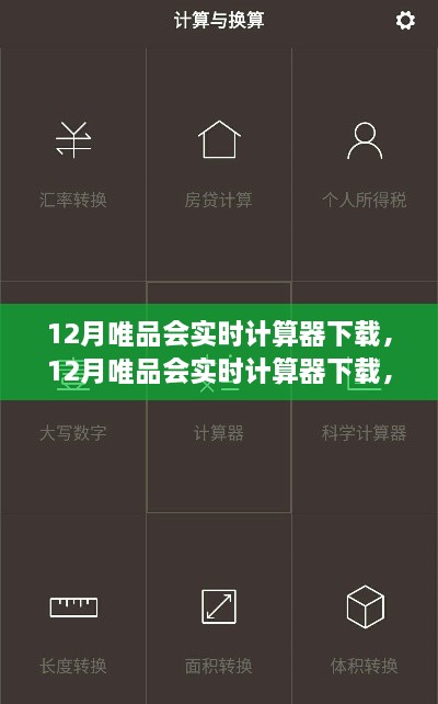 12月唯品會實時計算器下載，利弊分析與個人看法