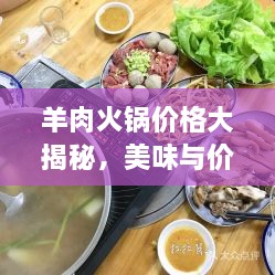 羊肉火鍋價(jià)格大揭秘，美味與價(jià)值完美融合！