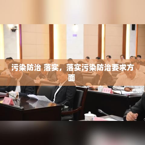 污染防治 落實(shí)，落實(shí)污染防治要求方面 