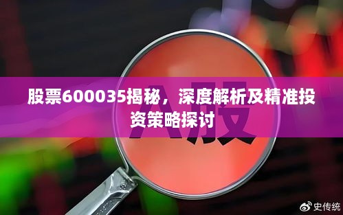 股票600035揭秘，深度解析及精準投資策略探討