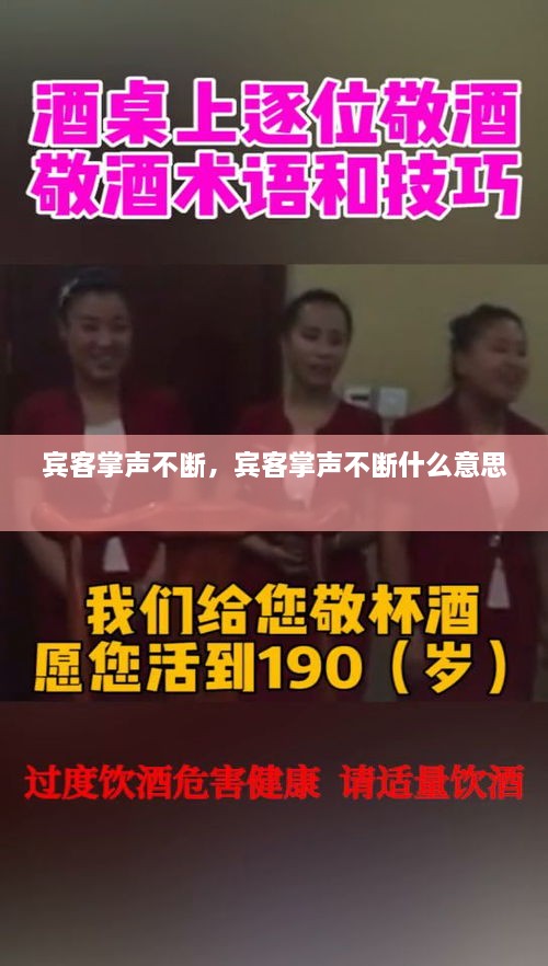 賓客掌聲不斷，賓客掌聲不斷什么意思 