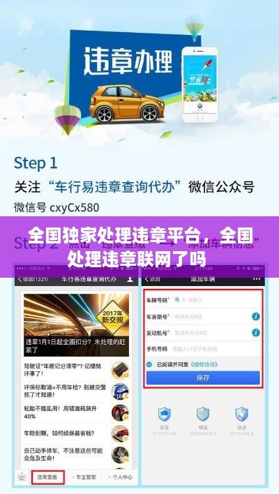 全國獨家處理違章平臺，全國處理違章聯(lián)網了嗎 