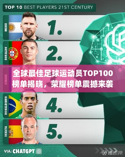 全球最佳足球運動員TOP100榜單揭曉，榮耀榜單震撼來襲！