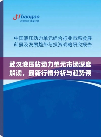 武漢液壓站動力單元市場深度解讀，最新行情分析與趨勢預(yù)測